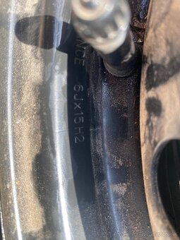Predám 1ks koleso do rezervy 4x100 R15 do Renault - 5