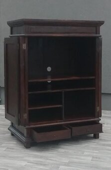 Skriňa teaková s 2 šuplíkmi. - 5