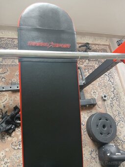 Činky kotuče lavica - 5