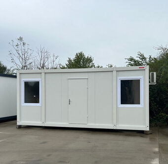 Chatka, záhradný domček, kancelársky kontajner 6x3m-skladom - 5