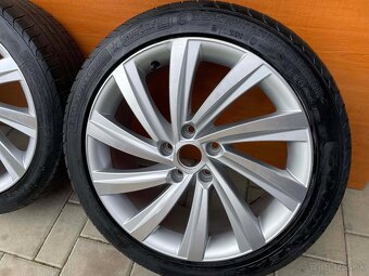 PERSEUS skoda orig disky 5x112 7,5xR18 ET48 VW 225 45 R18 - 5