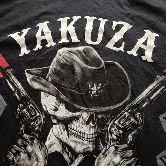 Yakuza premium selection čierne tričko s potlačou YPS M - 5