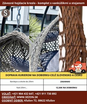 RATAN❗Zavesne hojdacie kreslo,Fotel,Kokon,kresla❗Skvela cena - 5
