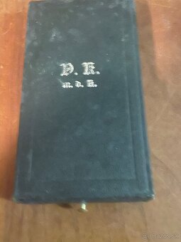 záslužný strieborný kríz 1849 FJ Rakúsko Uhorsko - 5