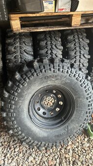 4x Silverstone MT-117 35x11,5 R15 LT 122K + disky 6x139,7 - 5