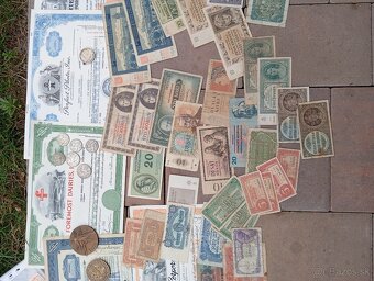 Veľká sada: bankovky,  Staré peniaze. - 5