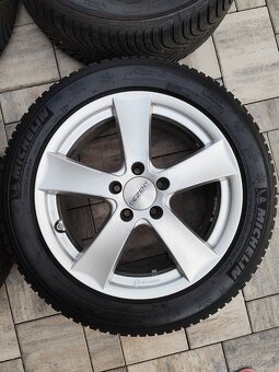Predám disky 7JX17 H2 a zimné pneumatiky 225/50r17 - 5