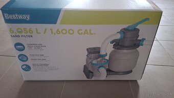 Piesková filtračná pumpa nová bestway 58497 - 5
