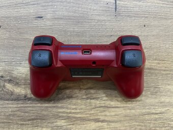 Originál ovládač na PS3 Dualshock 3 Deep Red - 5