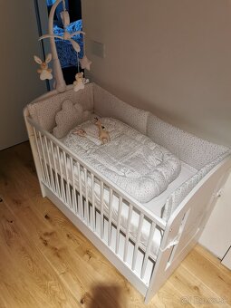 Detská postieľka + komoda + prebaľovací pult - 5