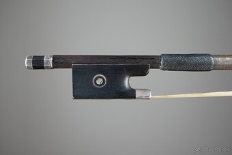 Husľový sláčik August Edwin Prager + certifikát a ohodnoteni - 5