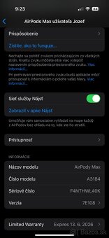 Apple AirPods Max Hviezdne biele (2024) - 5