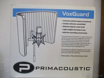 Akustický paravan pro nahrávání + Pop filter - 5