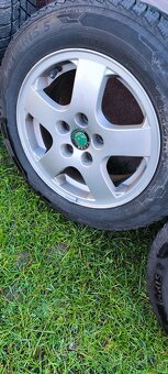 Predám zimné elektróny 5x100 R14 - 5