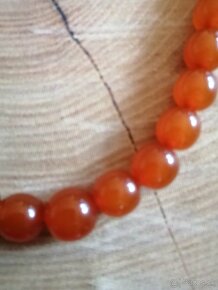 Starožitný náhrdelník - pravý jantár - 5