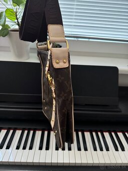 Hnedá veľká crossbody kabelka - 5