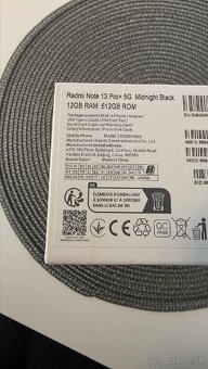 Xiaomi redmi note 13 Pro plus 12/512 Midnight Black 5G - 5