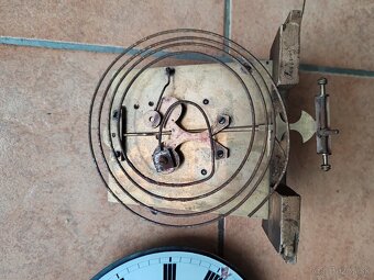 Starožitny hodinový stroj spolkový č2. - 5