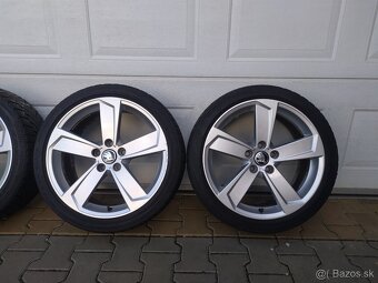 Orig. sada Audi, VW, Škoda, Seat 5x112 R18 + pneu 225/40 R18 - 5