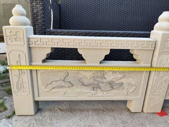 Okrasný betónový plot - 5