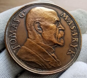 Medaile T.G.Masaryk. - 5