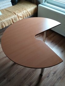 Okrúhly rohový stôl - 5