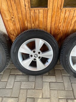 Kolesá 5x112 R16+zimné pneu 205/55 - 5