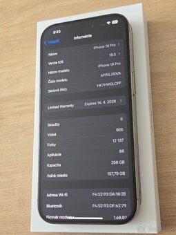 iPhone 16 Pro 256GB Natural Titanium - 5
