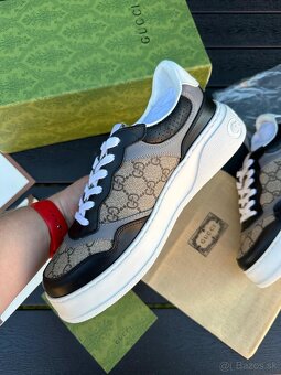 Gucci topanky black komplet balenie - 5