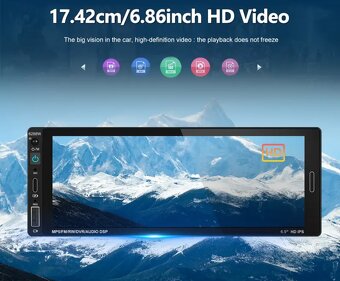 Predám autorádio 17 cm dotykovým displayom. - 5