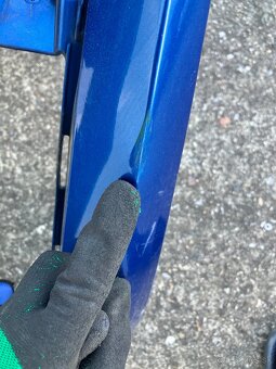 predni naraznik skoda fabia III 3 14-18 modry - 5