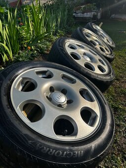 ORIGINÁL AUDI SPEEDLINE ALU DISKY, LETNÉ PNEU‼️205/55 R16 - 5
