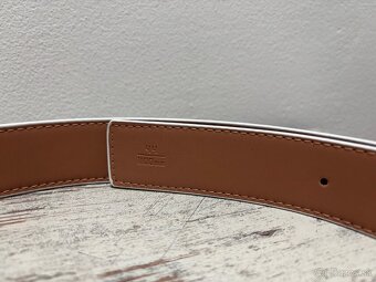 Opasok Louis Vuitton bielo - sivý - 5