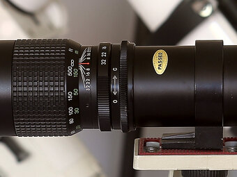 Superteleobjektív 500mm /F8 /T2 / Danubia, Japan. - 5