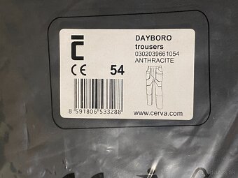 Pracovne nohavice, monterky Cerva DAYBORO vel. 54 - 5
