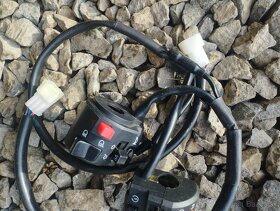 Predám nové prepínače , maska, zámok na kotúč s alarmom - 5