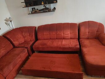 Sedacia súprava v tvare U - 5