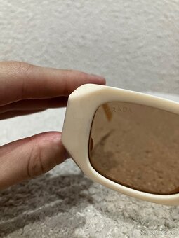 Prada Béžové Slnečné Okuliare - 5