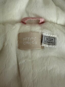 Chicco ružová zimná kombinéza - 5