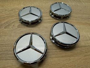 Stredové krytky - kryty - pukličky diskov BMW Mercedes - 5