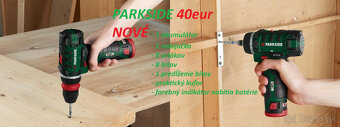 Aku vŕtací skrutkovač Parkside, Osobná váha Silvercrest - 5