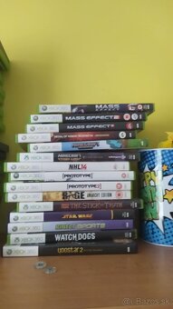 X Box 360+kinec+hry+ovladač - 5