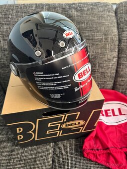 Prilba- Bell Bullitt gloss black - NOVÁ Veľkosť S - 5