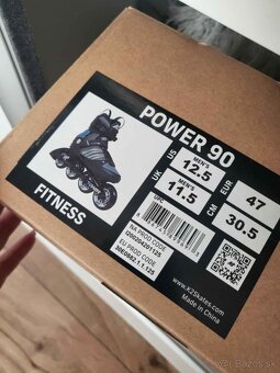 Kolieskové korčule K2 Power 90 47 - 5