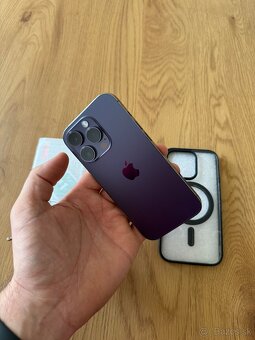 iPhone 14 Pro 128 gb Deep Purple v záruke + príslušenstvo - 5