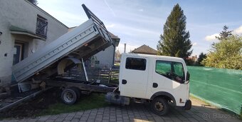 nissan cabstar doublecab 35.15 3 stranny sklapac tazne 3.5 t - 5