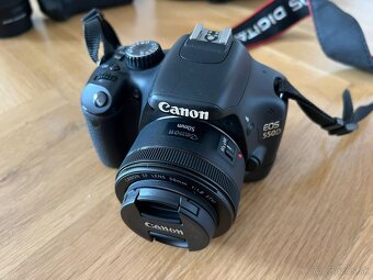📷 Canon EOS 550D + 2 objektívy + príslušenstvo (skvelý mix) - 5