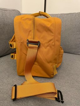 Predám batoh značky Fjällräven Kanken Weekender žltý - 5