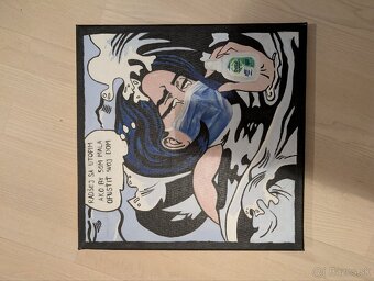 Pop-art obraz "Karanténa" - 5