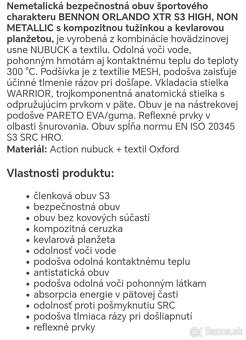 Pracovná obuv Bennon 2 pary - 5